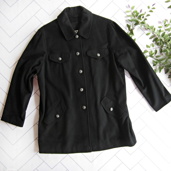 Saks Fifth Avenue Jackets & Blazers - Saks Fifth Avenue Wool & Cashmere Jacket Coat sz 6